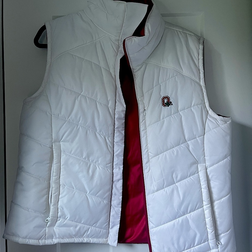 Ohio State puffer vest